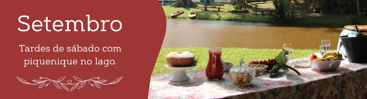 Setembro 2025 - Finais de Semana de Agosto - Hotel Fazenda Ponte Alta